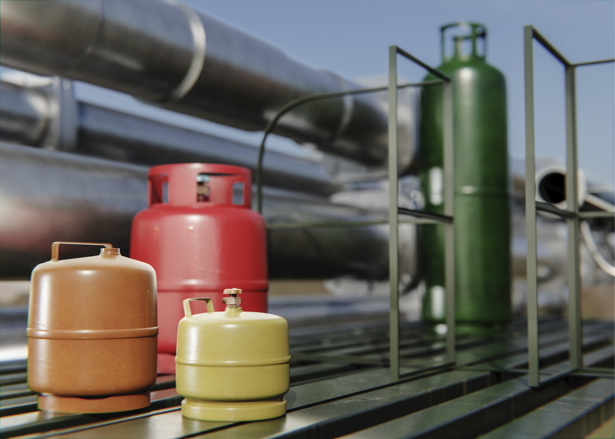 Bombonas de gas